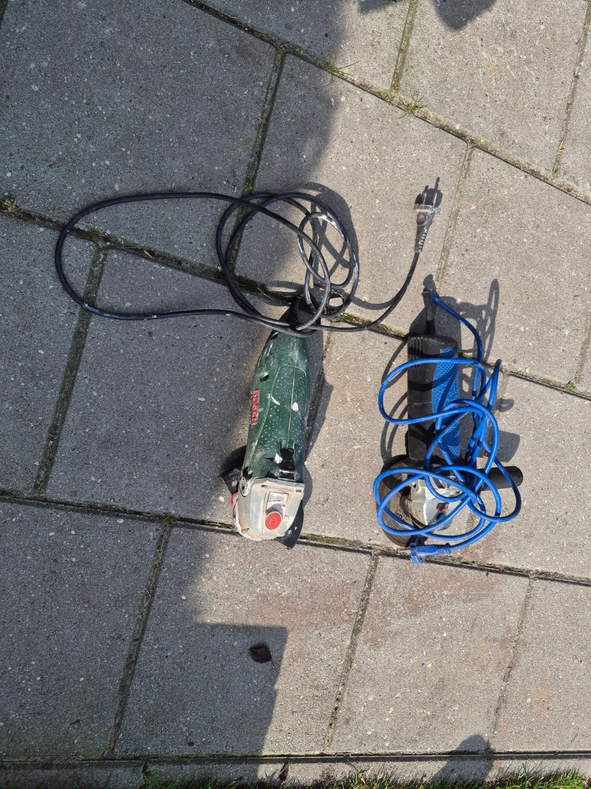 Diverse flexen - Bosch en Ferm haakse slijpers, Ophalen of Verzenden, Gebruikt, Haakse slijper, Bosch
