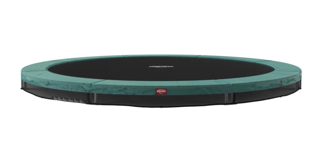 Gebruikte berg trampoline zonder groene rand, Ophalen, Gebruikt