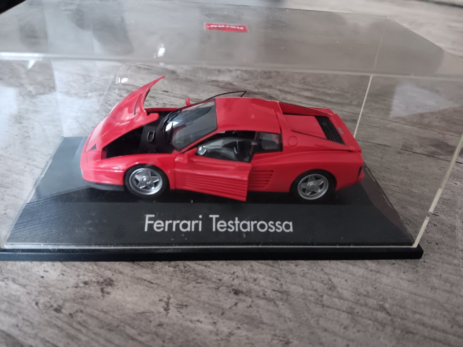Ferrari Testarossa modelauto - Herpa, Ophalen of Verzenden, Zo goed als nieuw, Overige typen