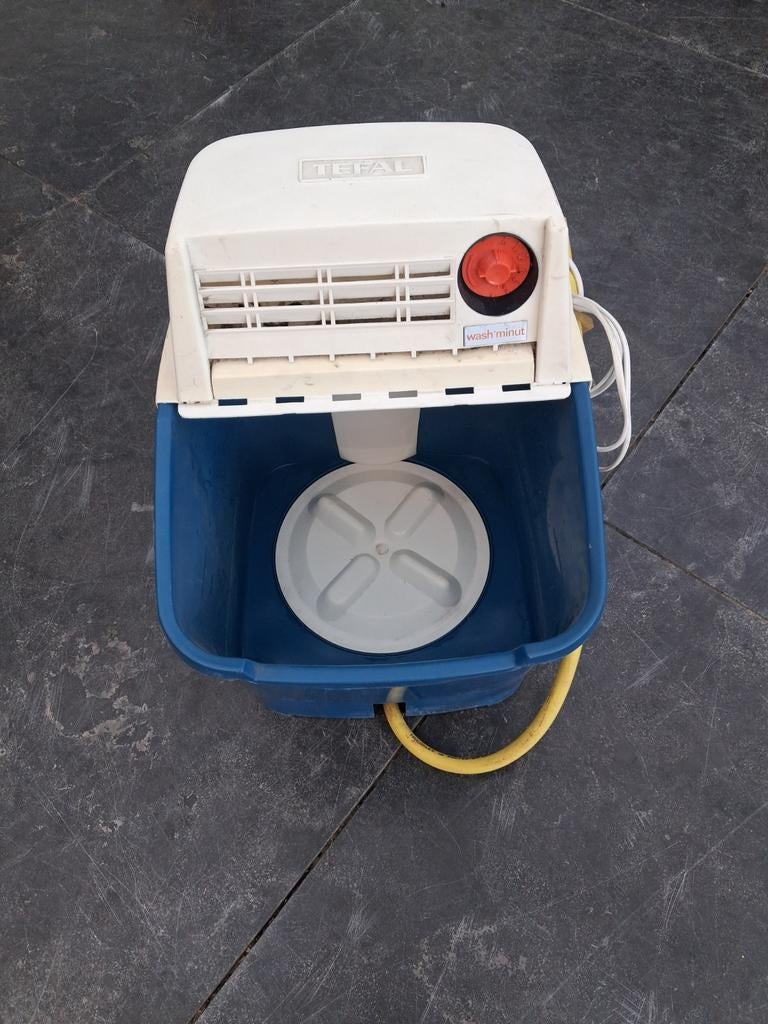 Vintage Tefal Wash Minut Mini Wasmachine - Compact & Uniek, Witgoed en Apparatuur, Wasmachines, Ophalen, Minder dan 85 cm, Minder dan 4 kg