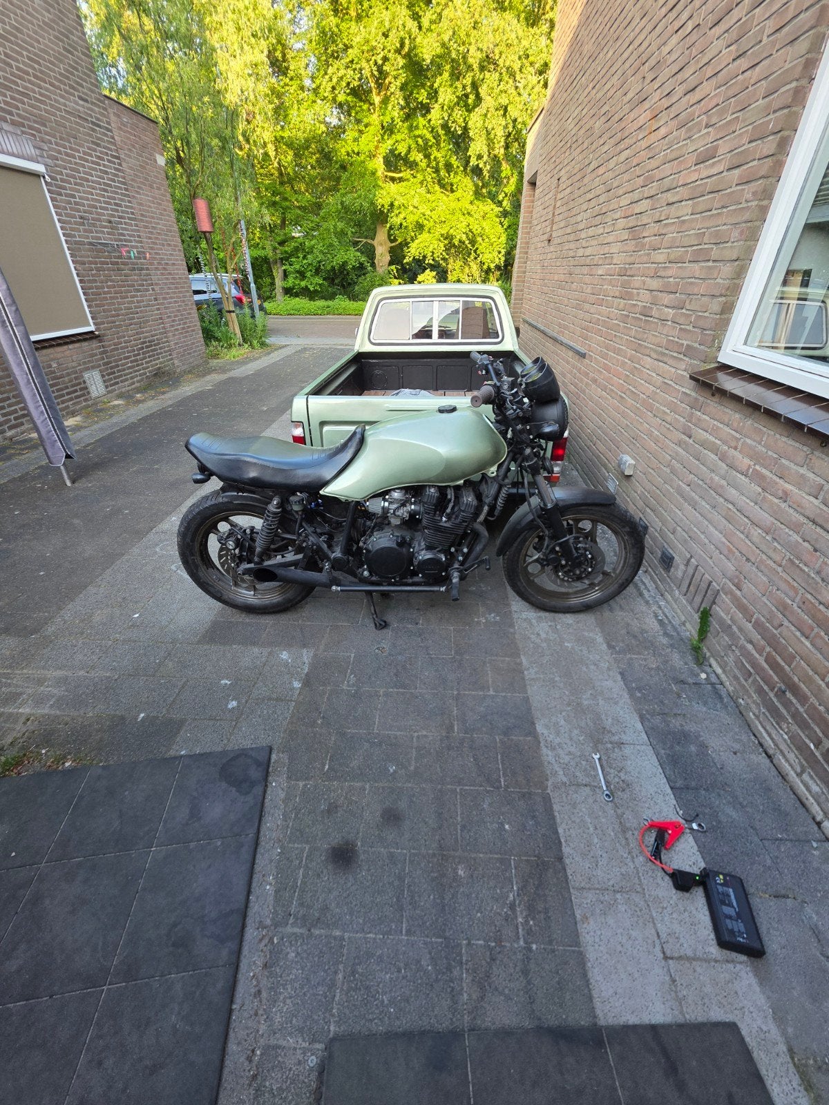Yamaha xj900 1983 afbouw project, Motoren, Ophalen, Gereviseerd