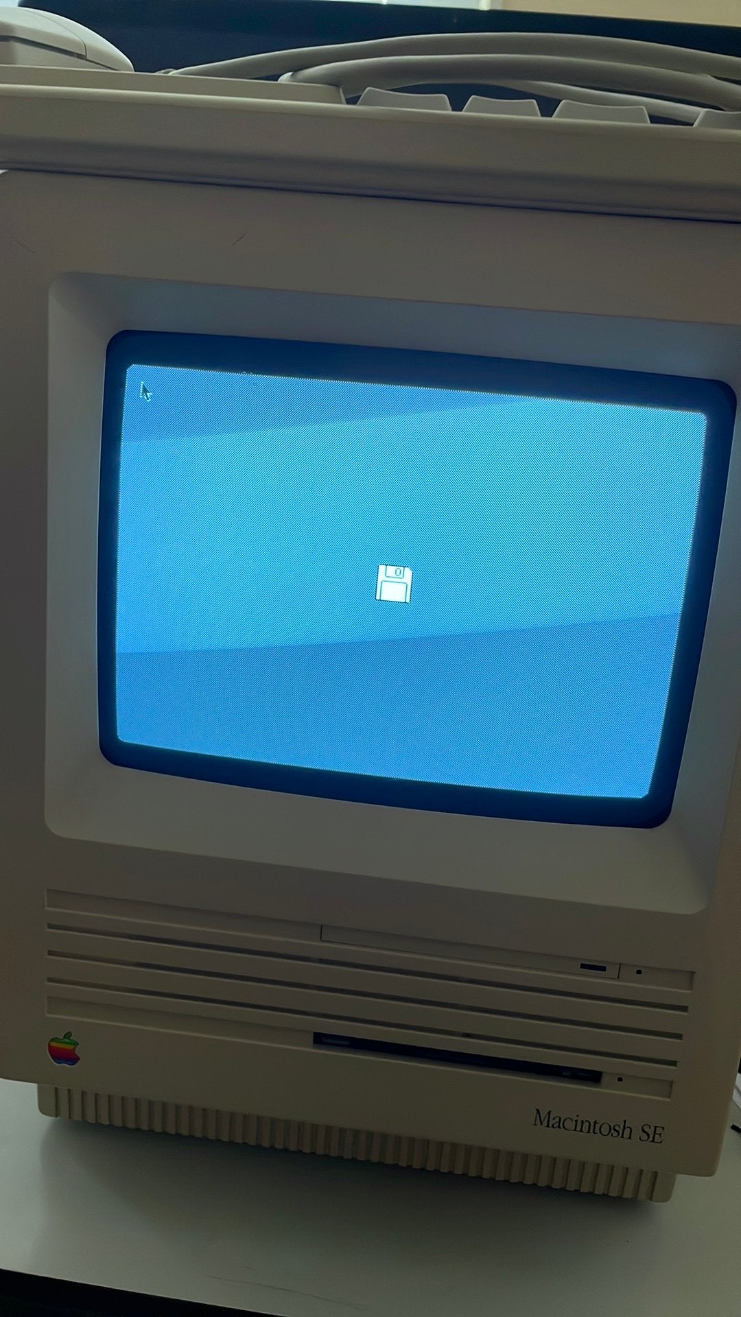 Macintosh SE  werkend, Ophalen