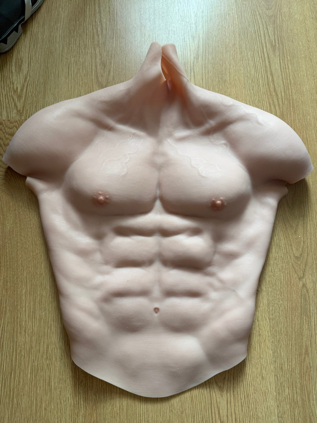 Silicone Fake Muscle Man Cosplay, Hobby en Vrije tijd, Verzenden, Zo goed als nieuw, Bovenkleding