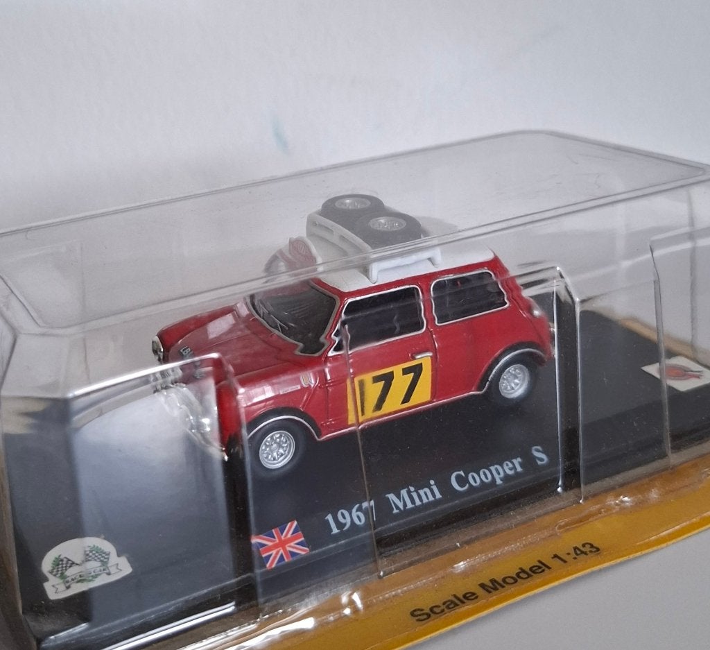 Mini Cooper S - 1967 -, Hobby en Vrije tijd, Modelauto's | 1:43, Ophalen of Verzenden, Nieuw, Auto, Overige merken