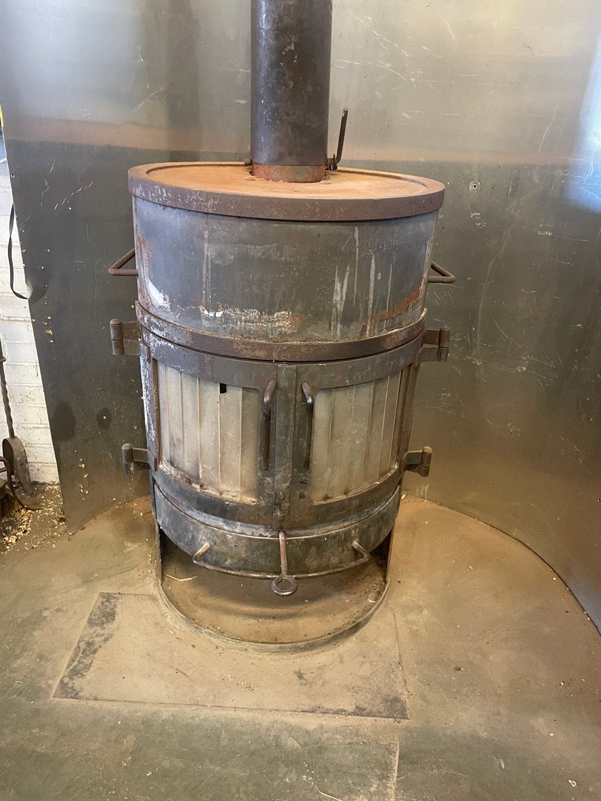 Kachel, 150 liter of meer, Ophalen, Gebruikt, Hout