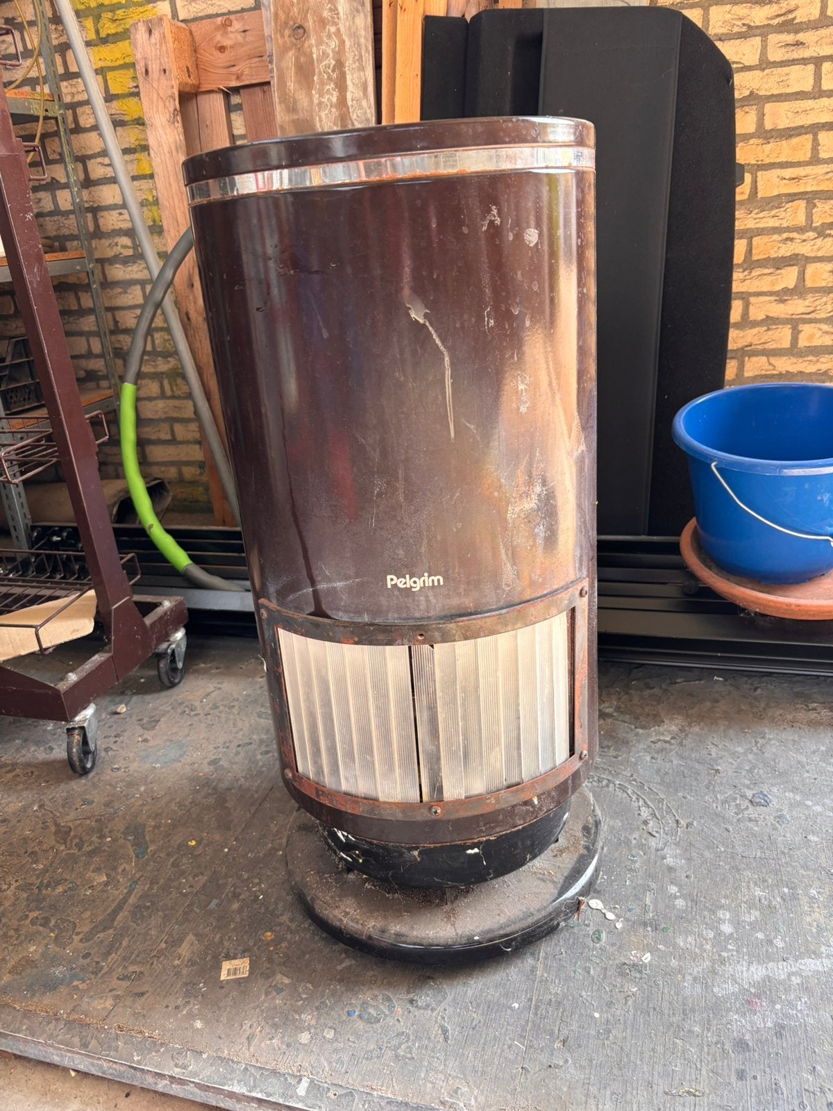 Pelgrim gaskachel., Huis en Inrichting, Kachels, Ophalen, Gebruikt, Gas, Vrijstaand