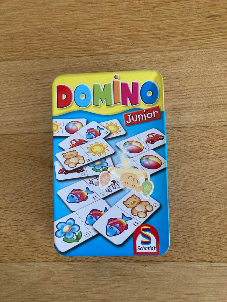 Domino Junior - Schmidt Spellen, Ophalen of Verzenden, Zo goed als nieuw