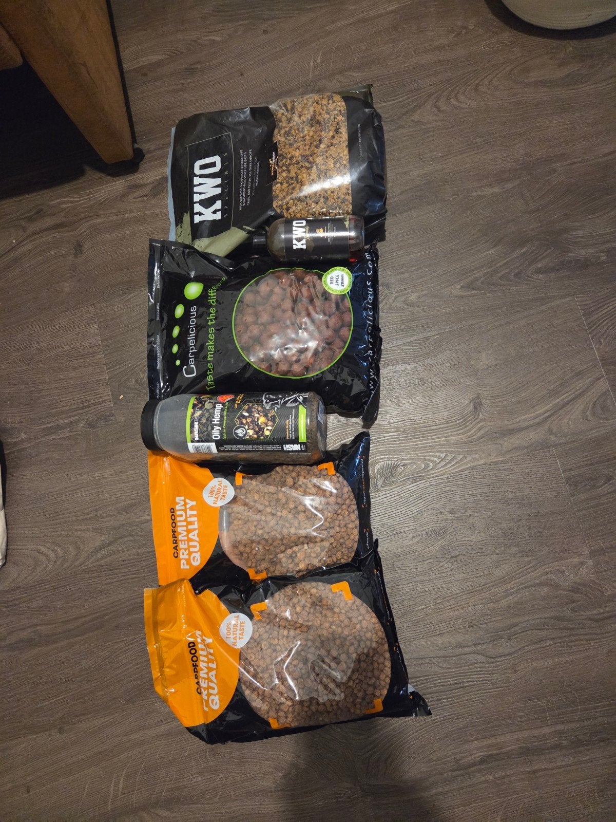 KWO Scopex, Carpelicious Red Spice, Tijgernoten & Hennep, Ophalen of Verzenden