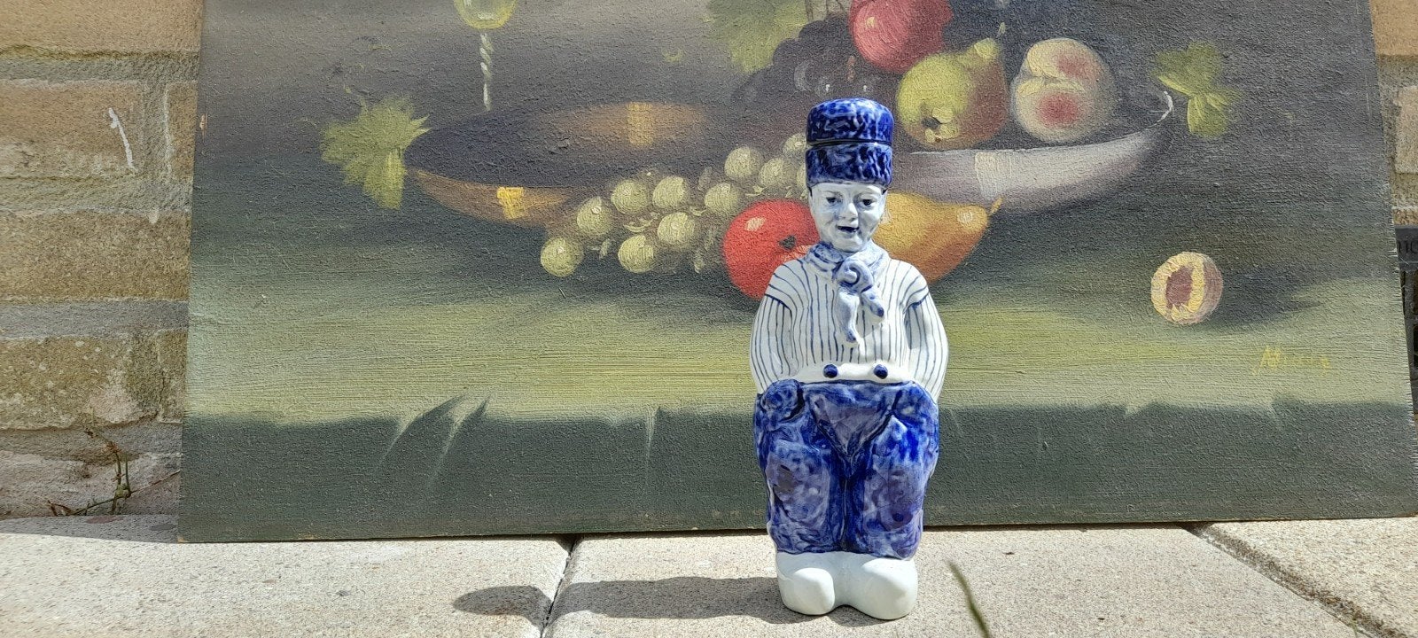 Delfts blauw drankflesje Royal Goedewaagen, Antiek en Kunst, Antiek | Keramiek en Aardewerk, Ophalen of Verzenden