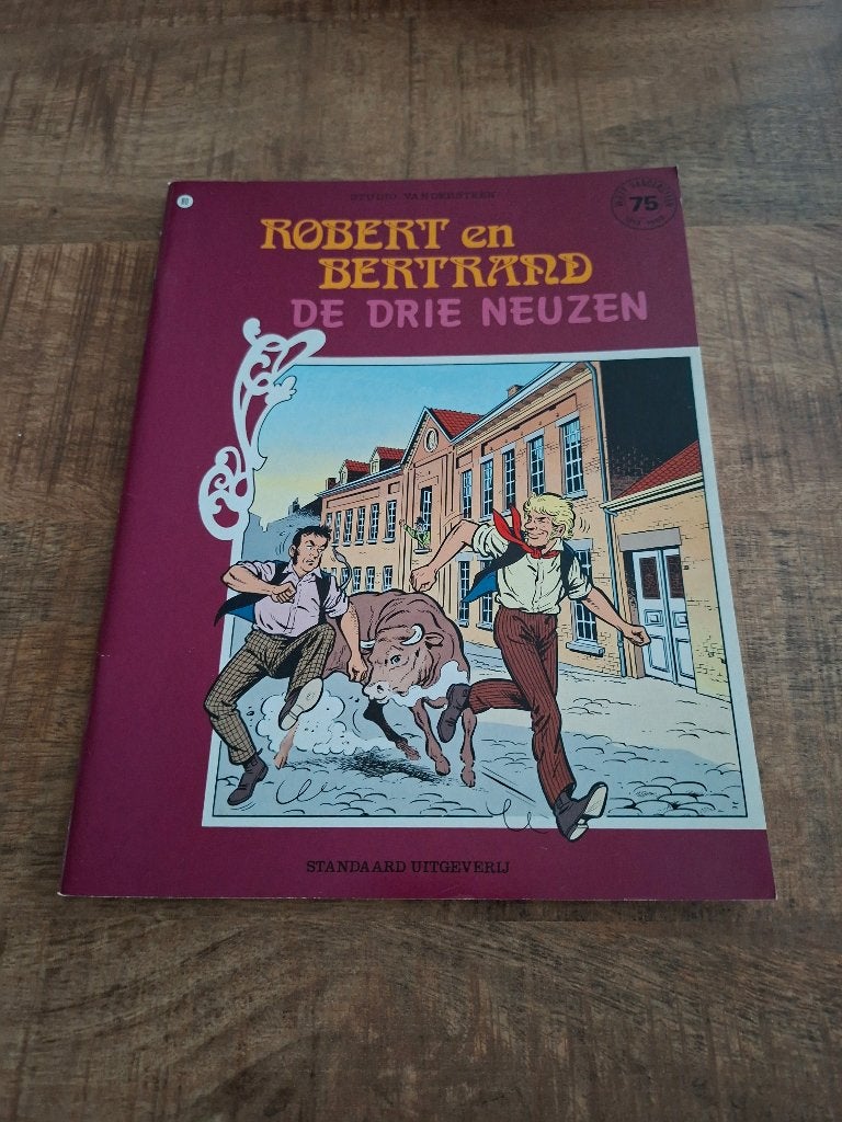Robert en Bertrand 80 – De drie neuzen, Eén stripboek, Ophalen of Verzenden, Zo goed als nieuw