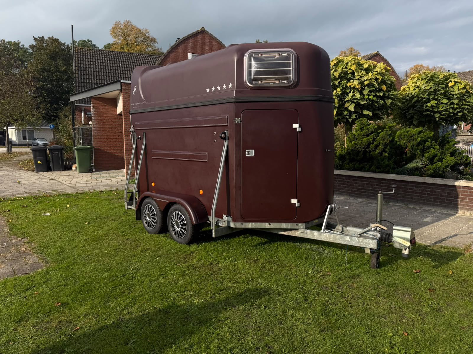 HEJA 2 paards trailer (Nieuwe bodem!), Ophalen, Gebruikt, Aluminium, 2-paards trailer