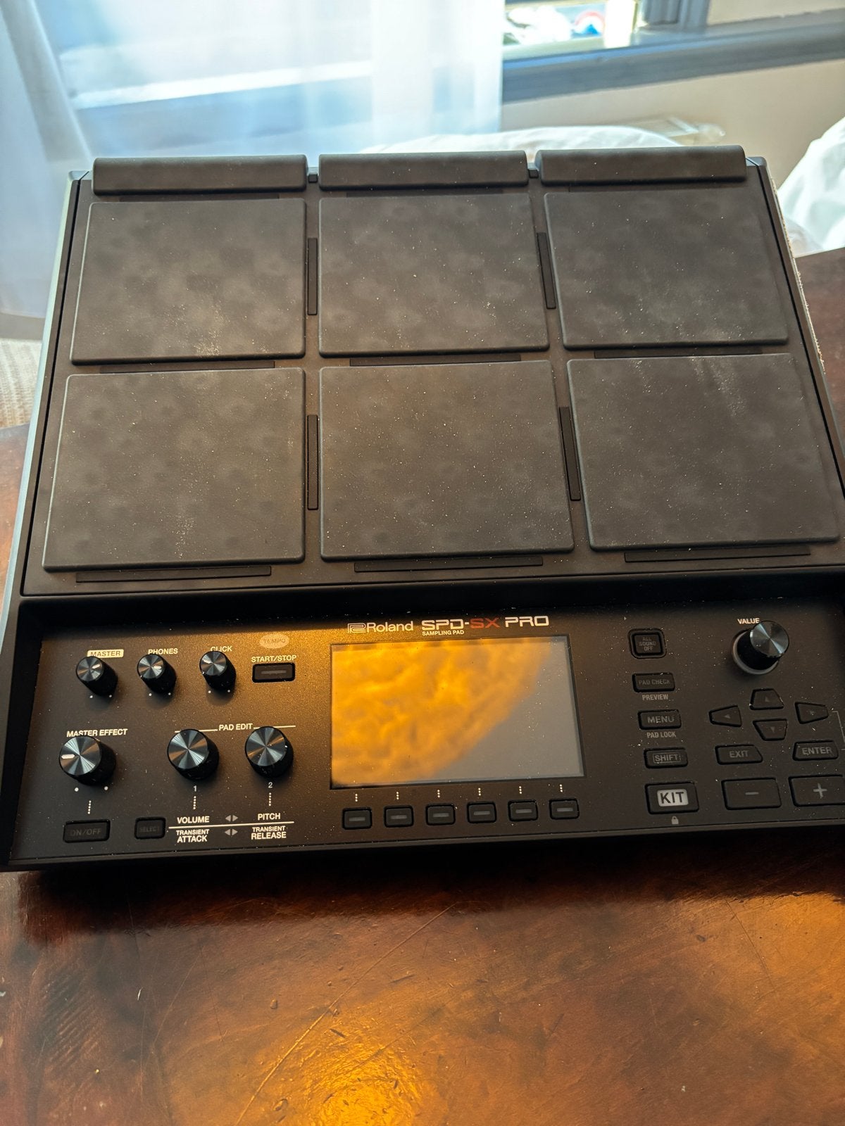 Roland SPD-SX PRO - Inclusief flightcase en standaard, Ophalen of Verzenden, Gebruikt, Roland
