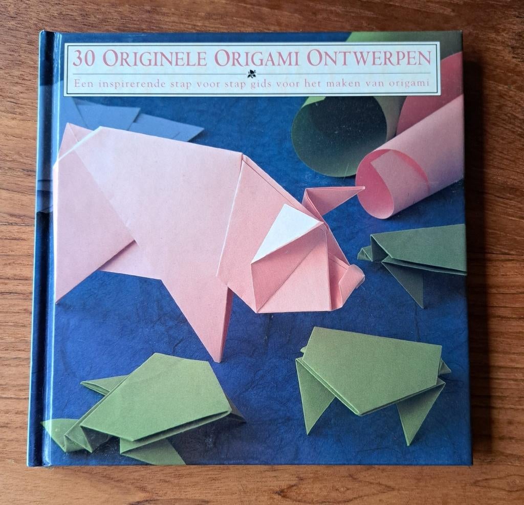 30 originele origami ontwerpen, Boeken, Gelezen, Ophalen of Verzenden, Niet vermeld, Overige onderwerpen