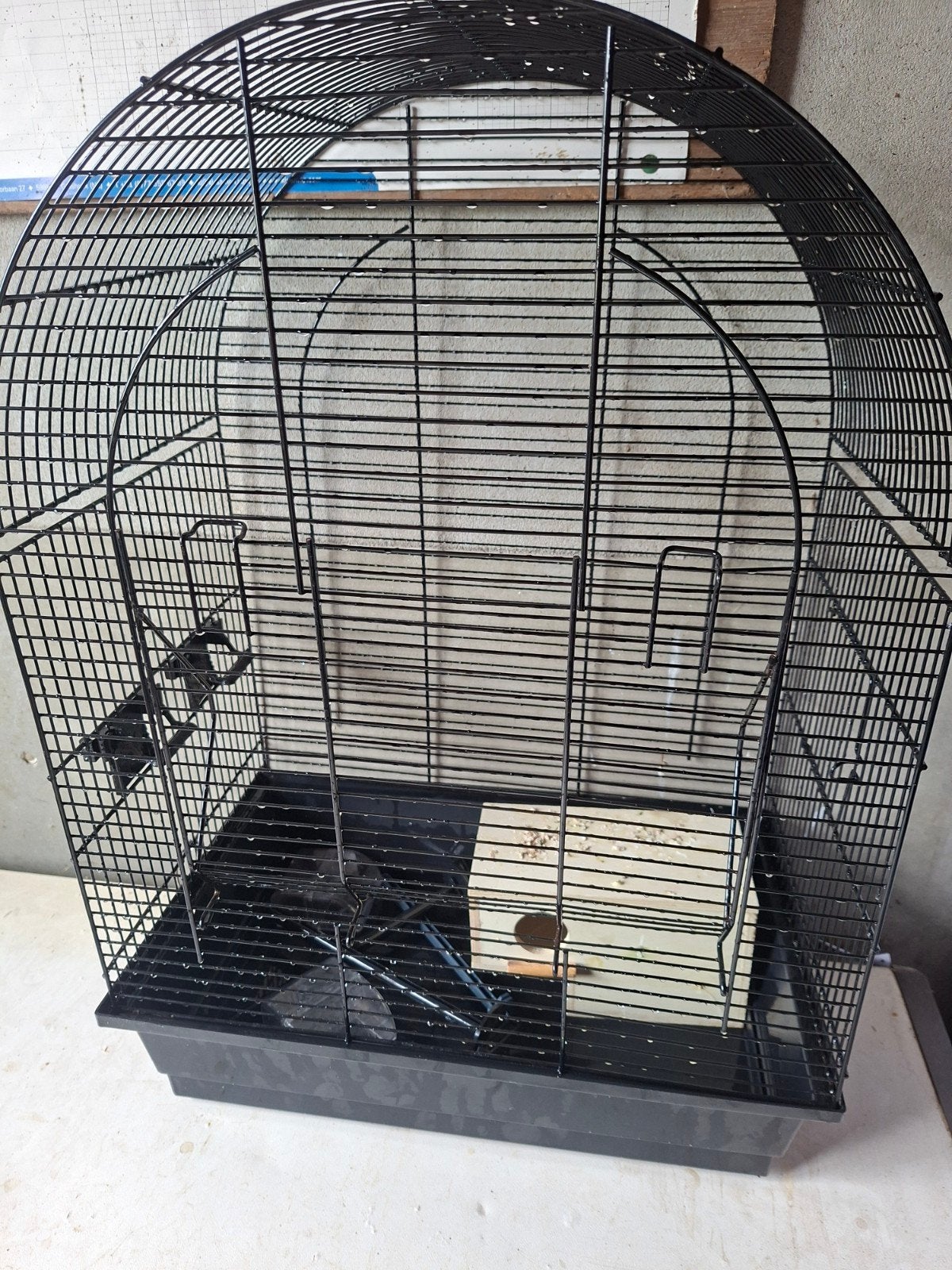 Nette vogelkooi, Ophalen of Verzenden, Zo goed als nieuw, Metaal, Vogelkooi