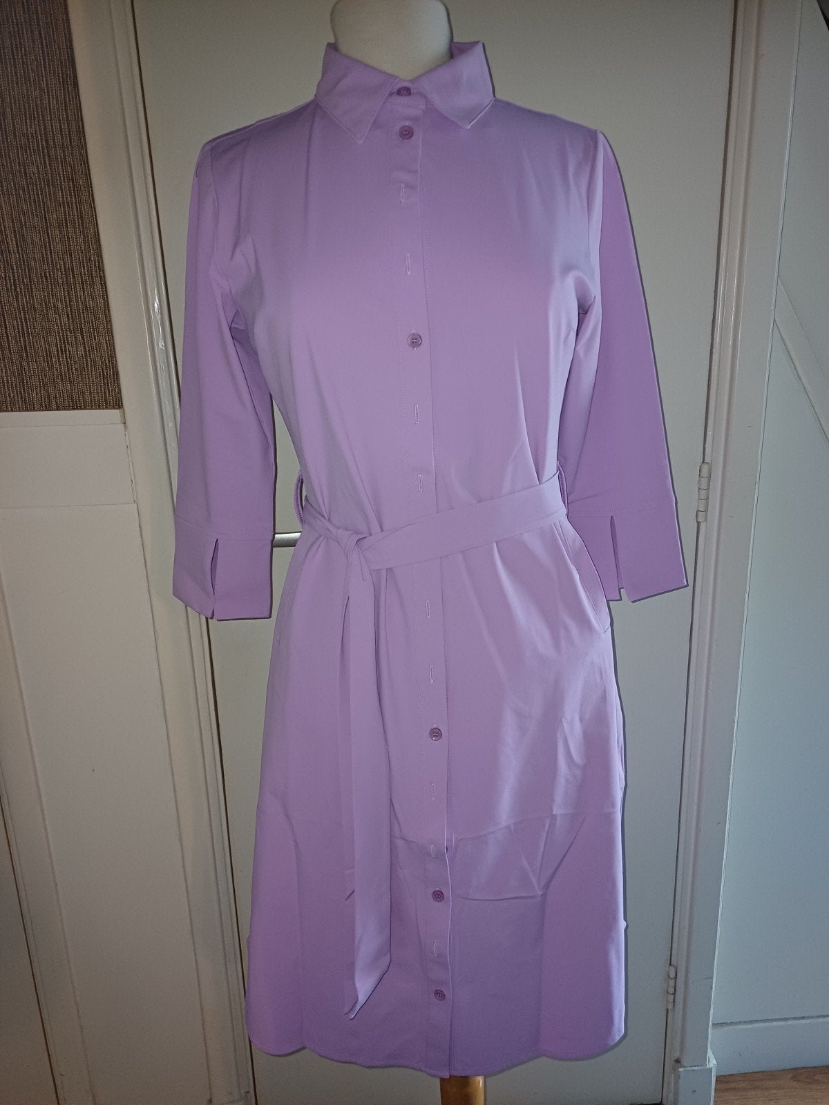 Mi piace travel jurk Lilac met steekzakken en 3/4 mouw, Kleding | Dames, Jurken, Mp, Paars, Maat 46/48 (XL) of groter, Nieuw