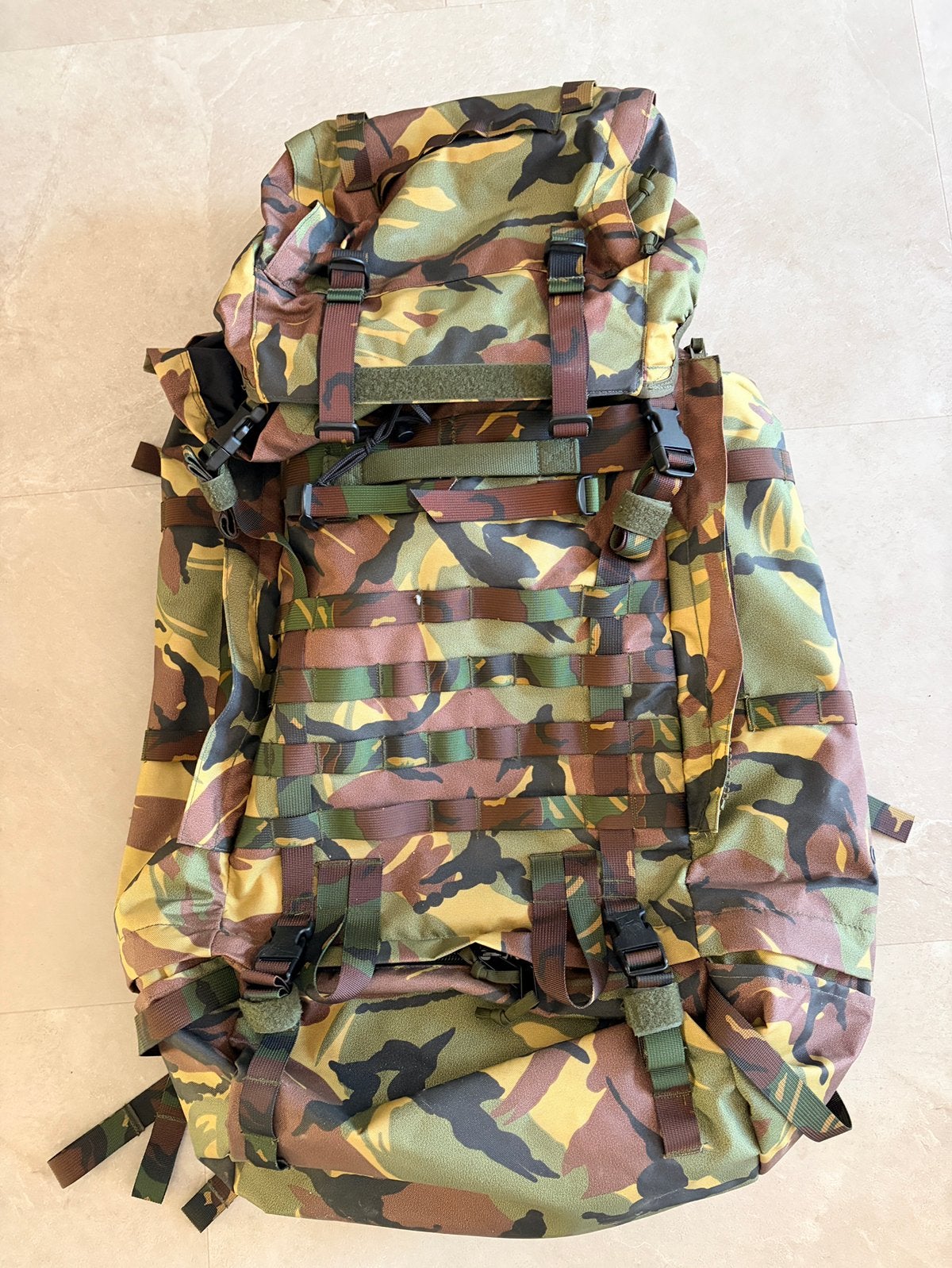 Low Alpine defensie rugzak 90 liter, Ophalen of Verzenden, Landmacht, Nederland, Overige typen