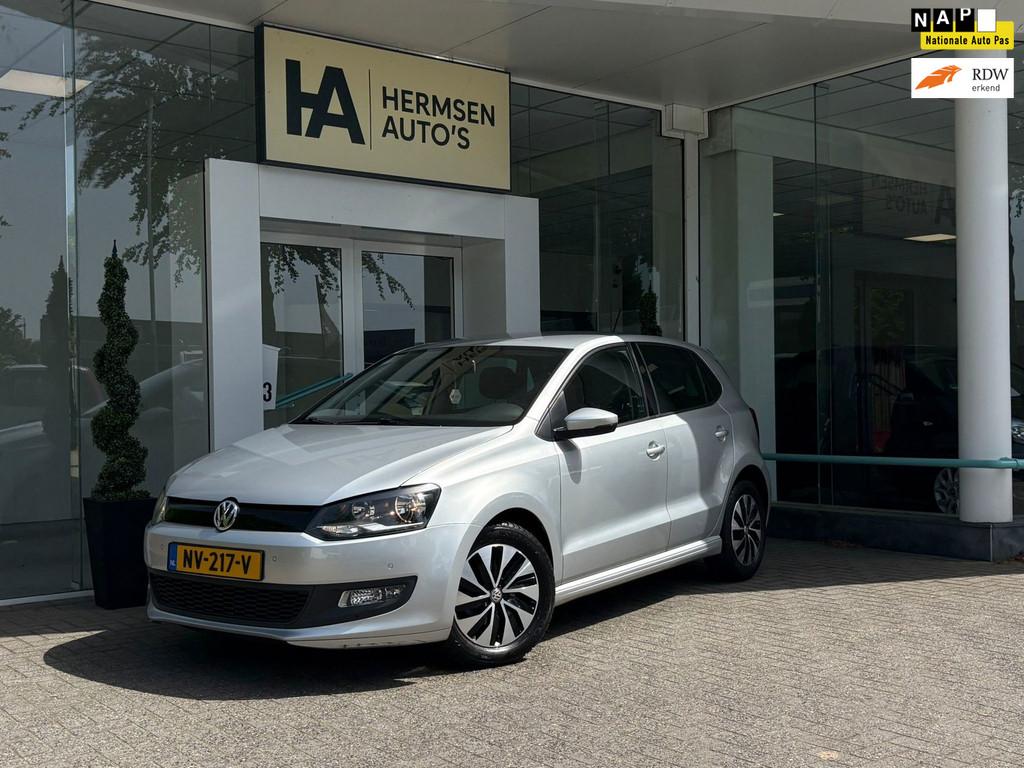 Volkswagen Polo 1.0 BlueMotion|BlueTooth|Navi|Cruise|NAP|, Voorwielaandrijving, 95 pk, Origineel Nederlands, Handgeschakeld