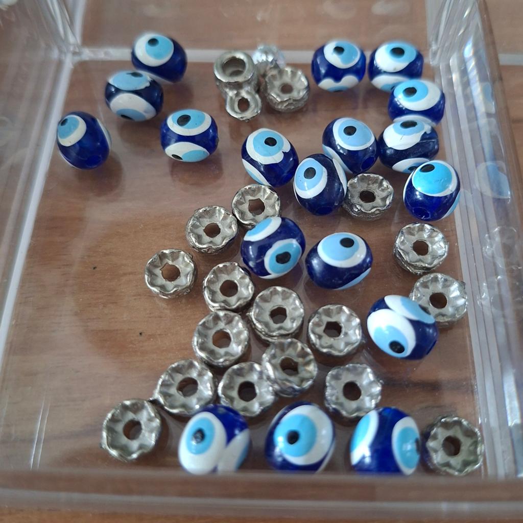 Kralen voor Evil Eye Beaded Bracelet, Ophalen of Verzenden, Nieuw, Kraal