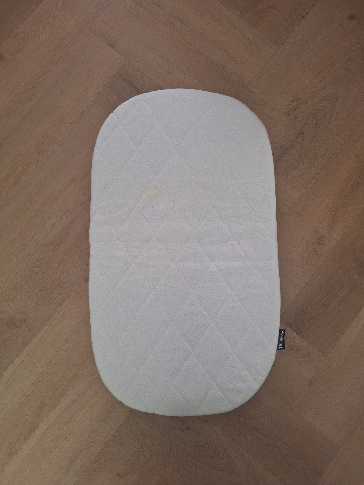Matras voor wiegje - ovaal 47 x 84, Ophalen, Zo goed als nieuw, Wieg