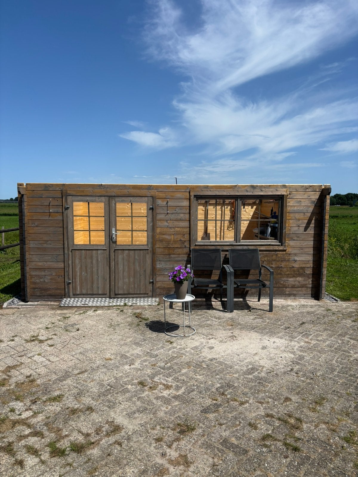 Tuinhuis, Ophalen of Verzenden, Zo goed als nieuw, 250 tot 500 cm, Tuinhuis