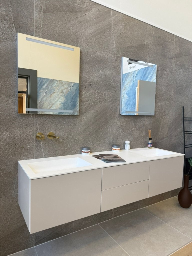 Dansani Calidris badkamermeubel luxe 180 cm 75% korting!, Ophalen, Nieuw, 150 tot 200 cm, 25 tot 50 cm
