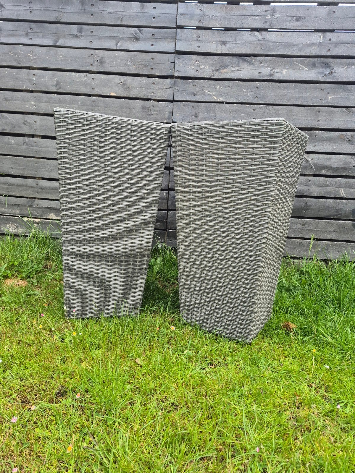 planten pak, Tuin en Terras, Bloembakken en Plantenbakken, Ophalen, Minder dan 60 cm, Vierkant, Zo goed als nieuw