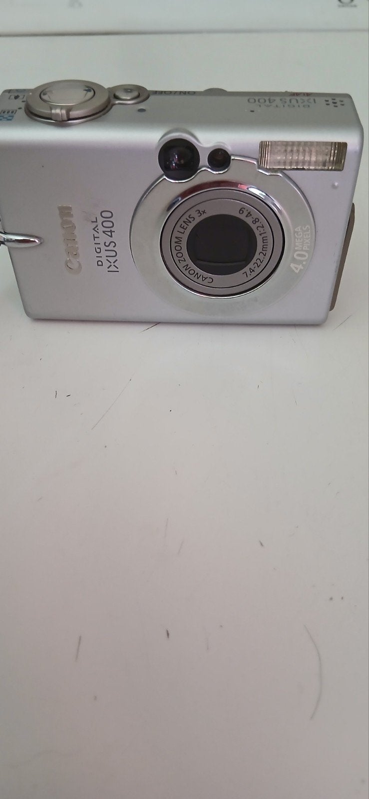 Canon Digital IXUS 400 Compactcamera - Zilver, Verzenden, Zo goed als nieuw, Compactcamera, Canon