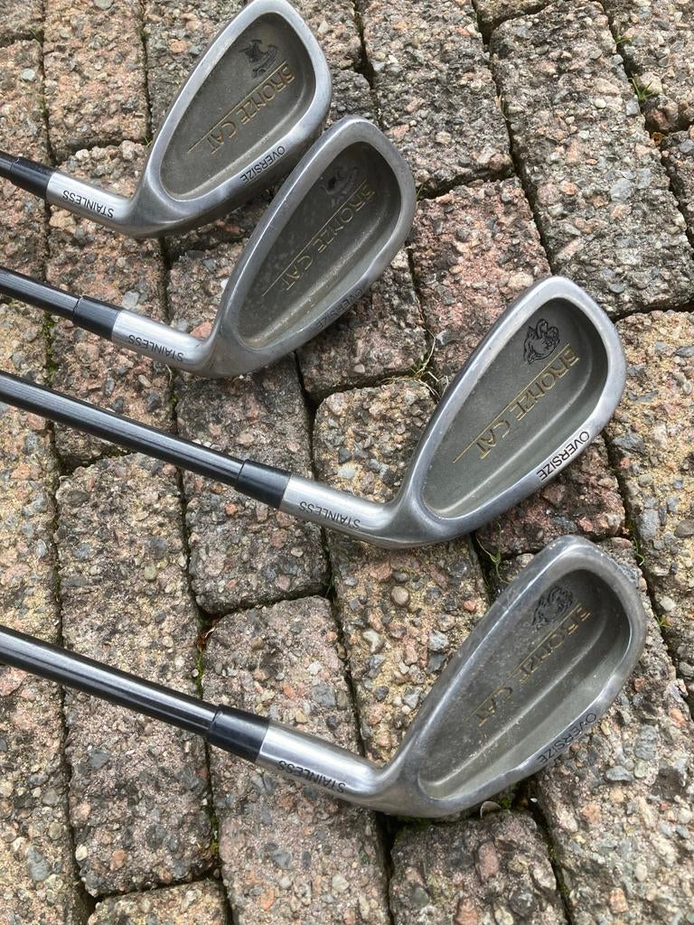 Bronze Cat Oversize Golfclubs Set - Gebruikt, Sport en Fitness, Golf, Ophalen of Verzenden, Gebruikt, Set, Overige merken
