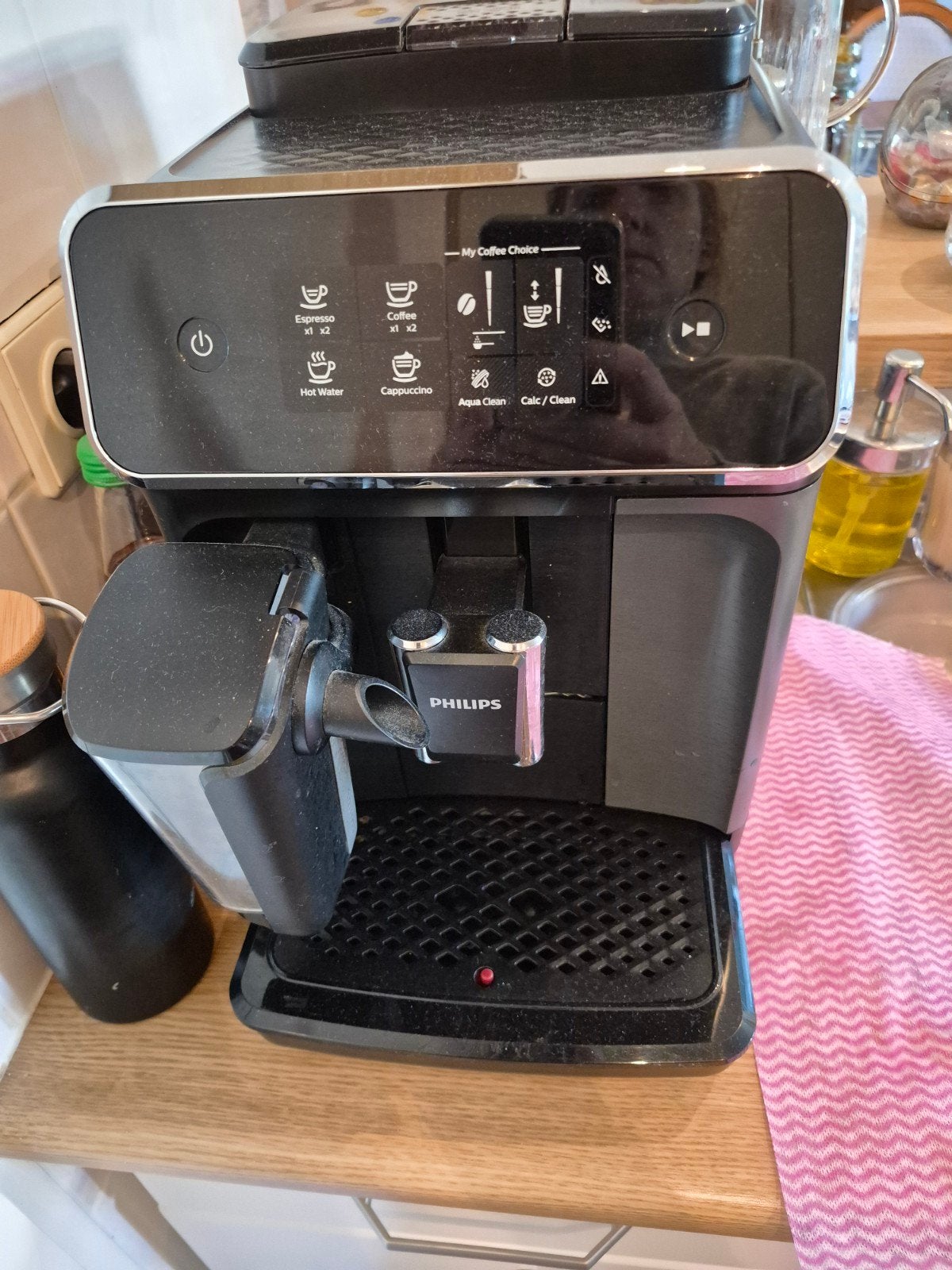 Philips volautomatische espressomachine, Ophalen