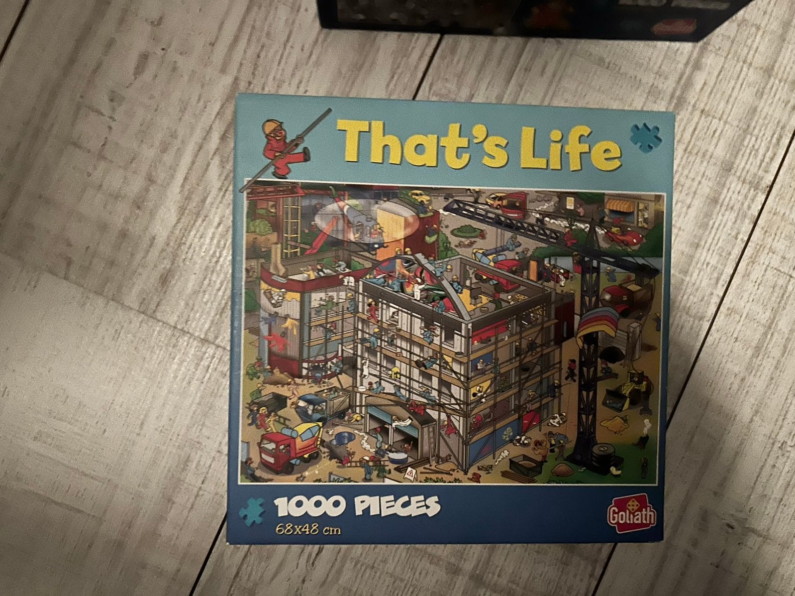 That’s life puzzel op de bouwplaats, Ophalen, 500 t/m 1500 stukjes, Zo goed als nieuw, Legpuzzel