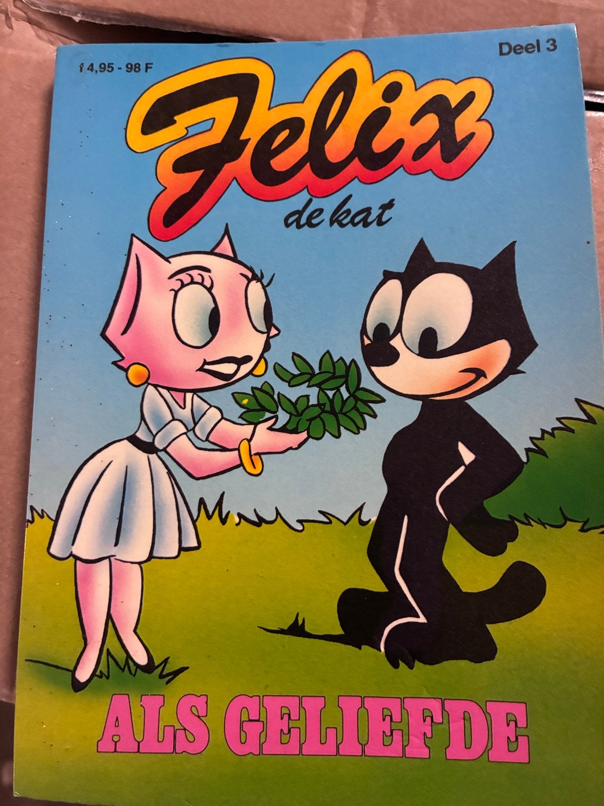 Felix de Kat - Deel 3: Als Geliefde, Boeken, Eén stripboek, Ophalen of Verzenden, Gelezen