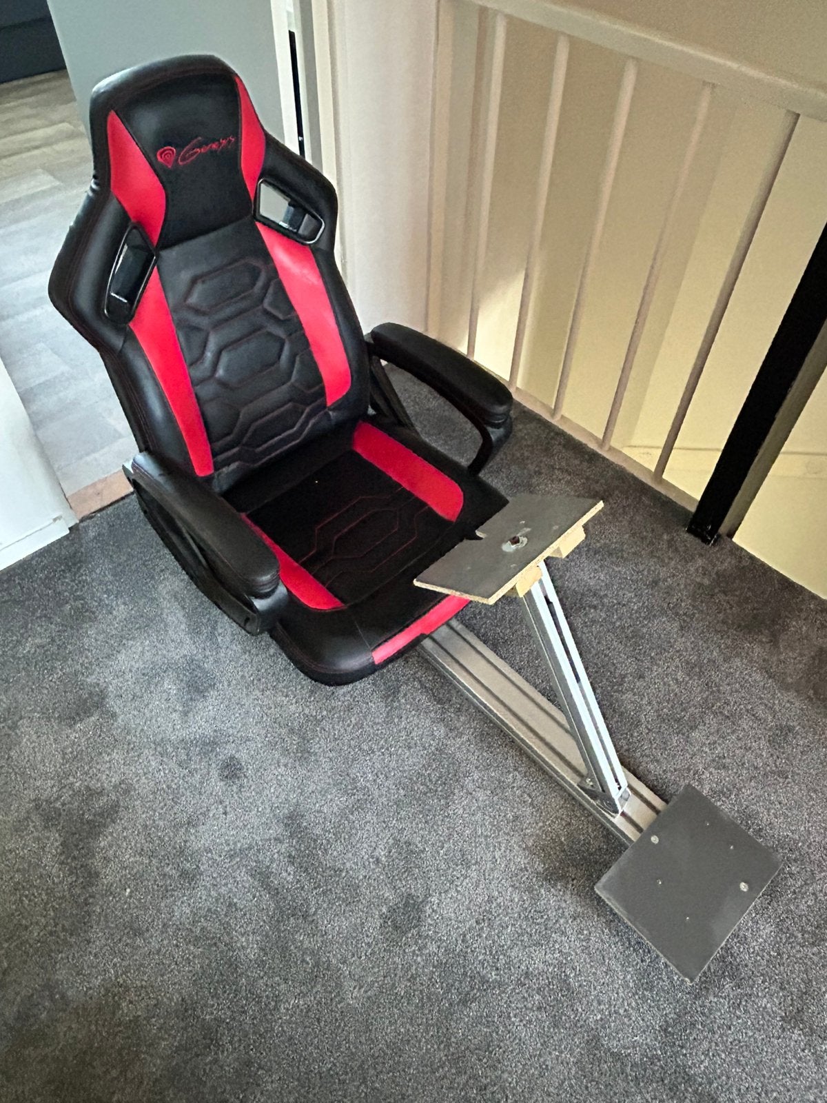Race/gaming stoel, Ophalen, Gebruikt