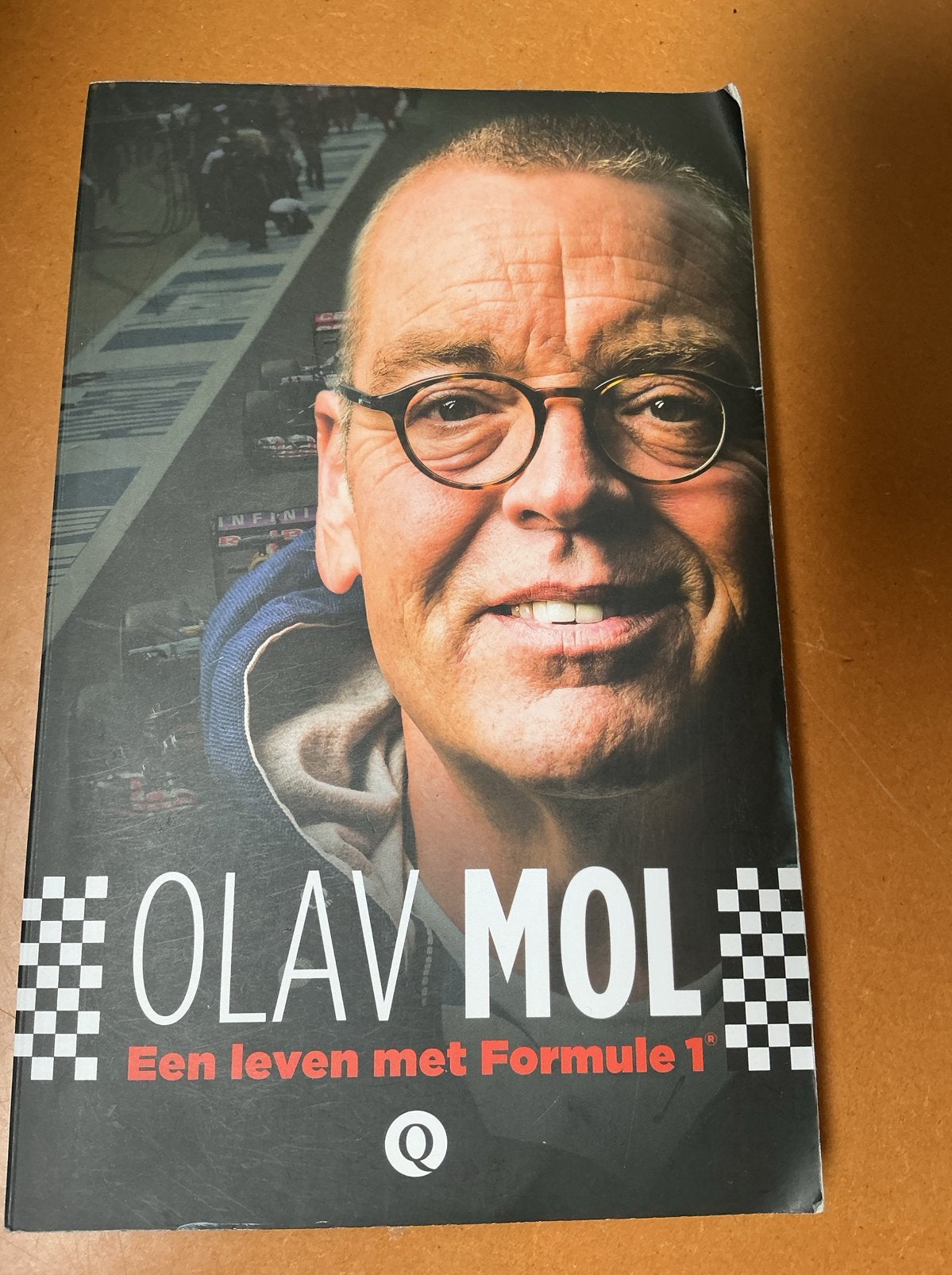 Olav Mol Een leven met Formule 1 deel 1, Ophalen of Verzenden, Zo goed als nieuw, Olav Mol, Overige sporten