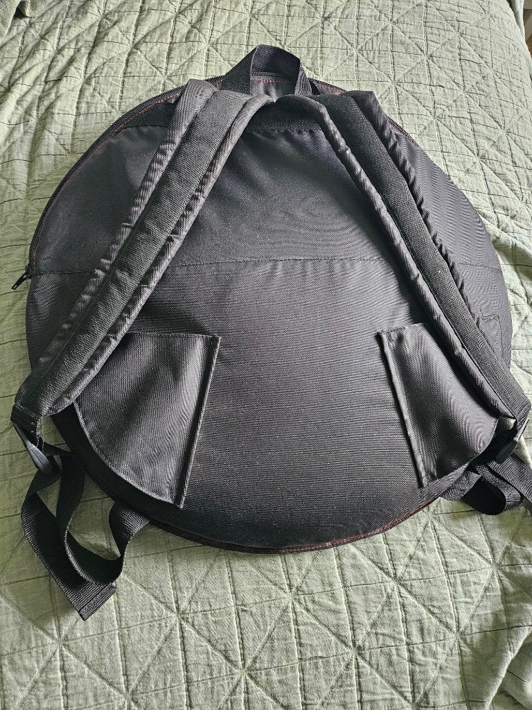 Handpan tas / draagtas - Zwart met rood interieur, Ophalen of Verzenden, Zo goed als nieuw, Overige soorten