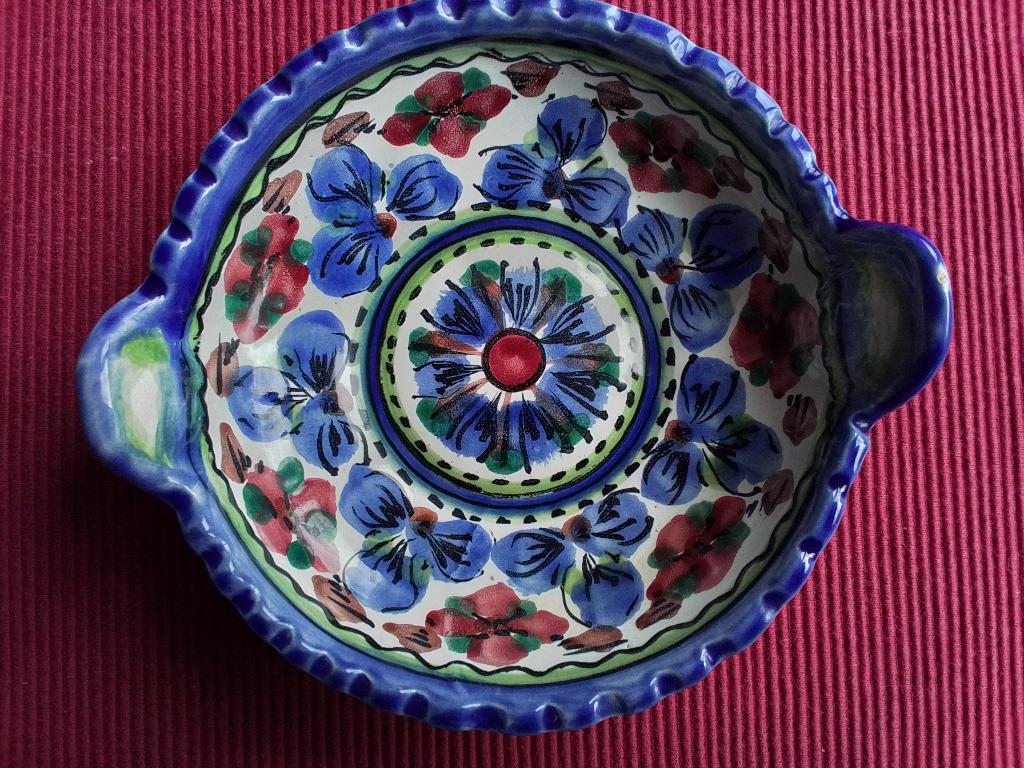 Handbeschilderd keramisch schaaltje De Olde Kruyk / De Pul, Ophalen of Verzenden