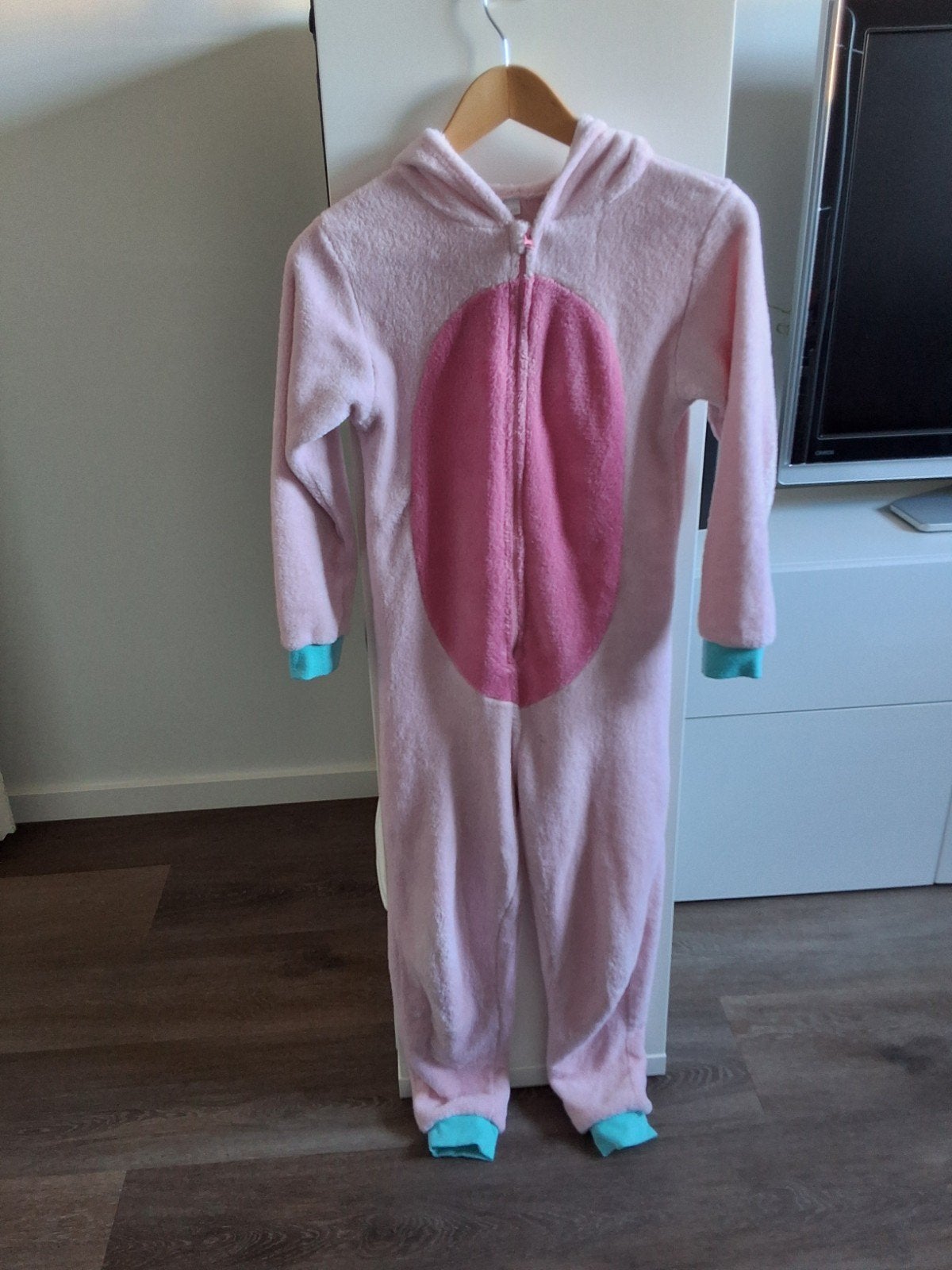 Onesie zgan maat 146-152, Kinderen en Baby's, Kinderkleding | Maat 146, Ophalen of Verzenden, Zo goed als nieuw, Meisje
