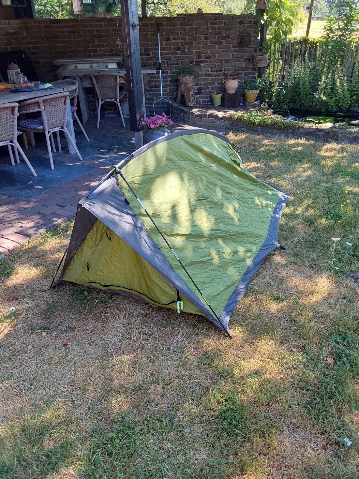 Lichtgewicht Trekkingtent 1.5kg - Waterdicht & Muskietennet, Ophalen of Verzenden, Zo goed als nieuw, Tot en met 2