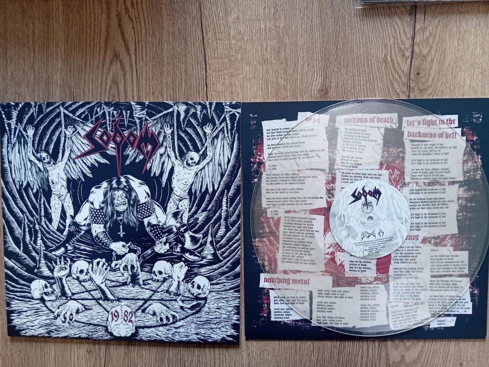 Sodom - 1982 (Clear Vinyl) LP, Cd's en Dvd's, Vinyl | Rock, LP, Limited edition, Hard Rock, Ophalen of Verzenden