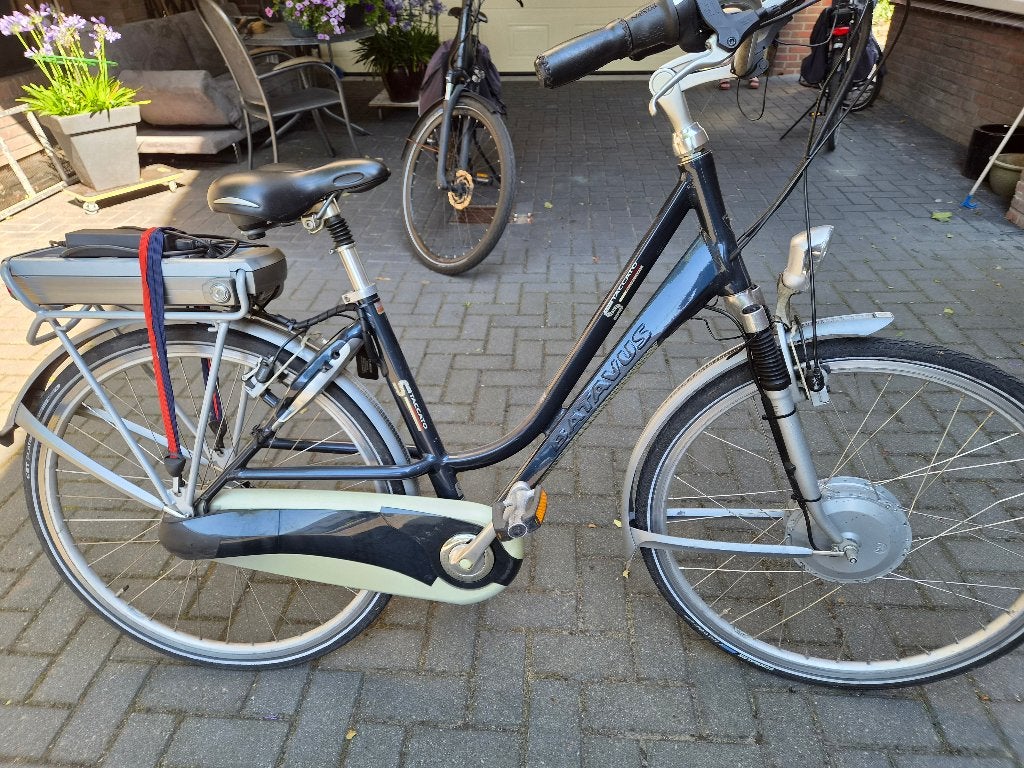 Batavus Staccato elektrische damesfiets, Ophalen, Velgrem, Versnellingen, Batavus