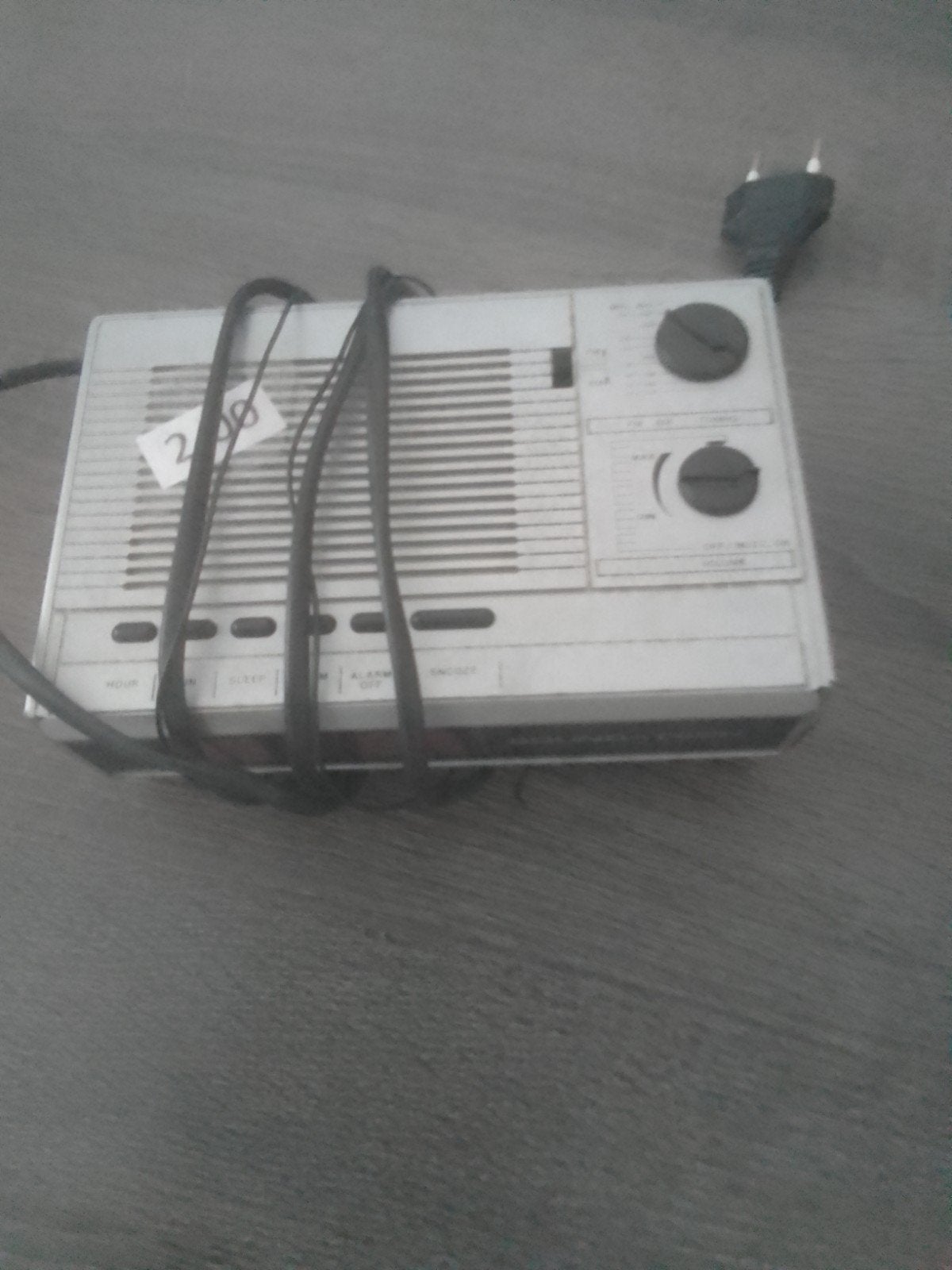 Vintage Wekkerradio - Functioneel en Compact, Ophalen, Gebruikt, Radio