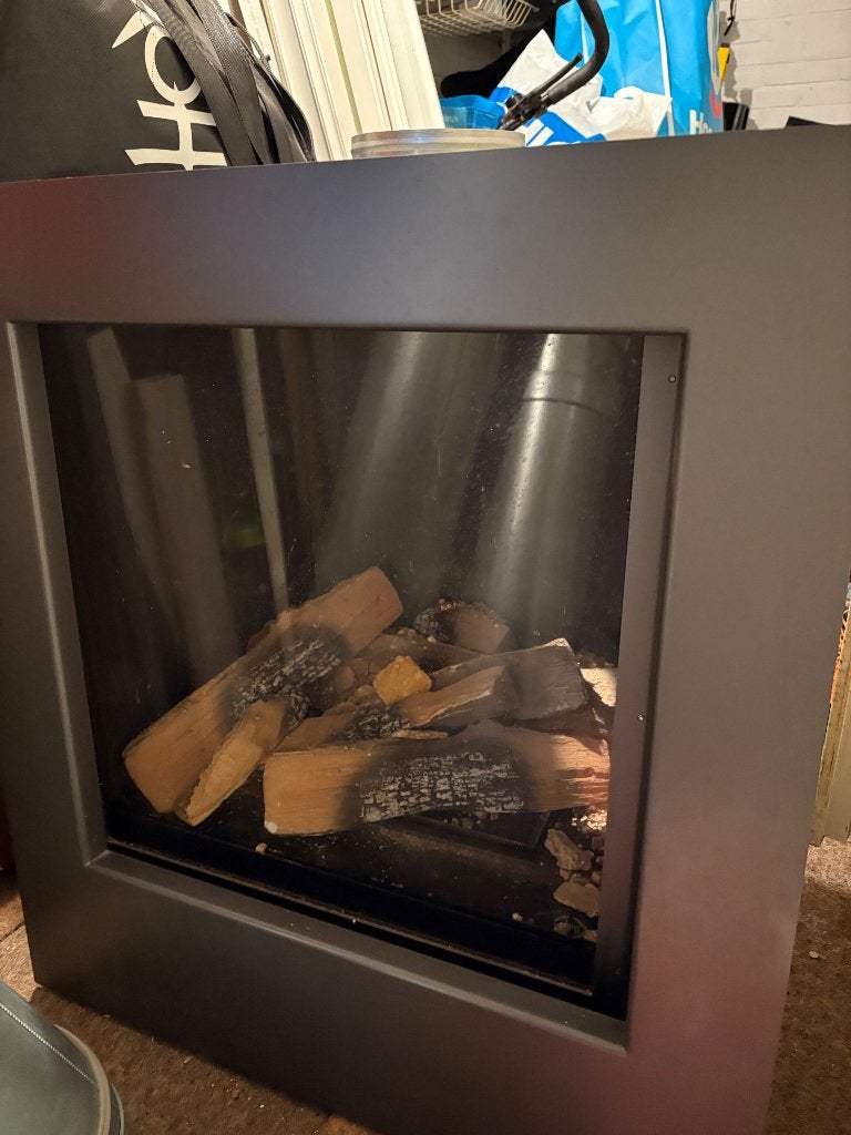 Gaskachel, Ophalen, Gebruikt, Gas, Inbouw