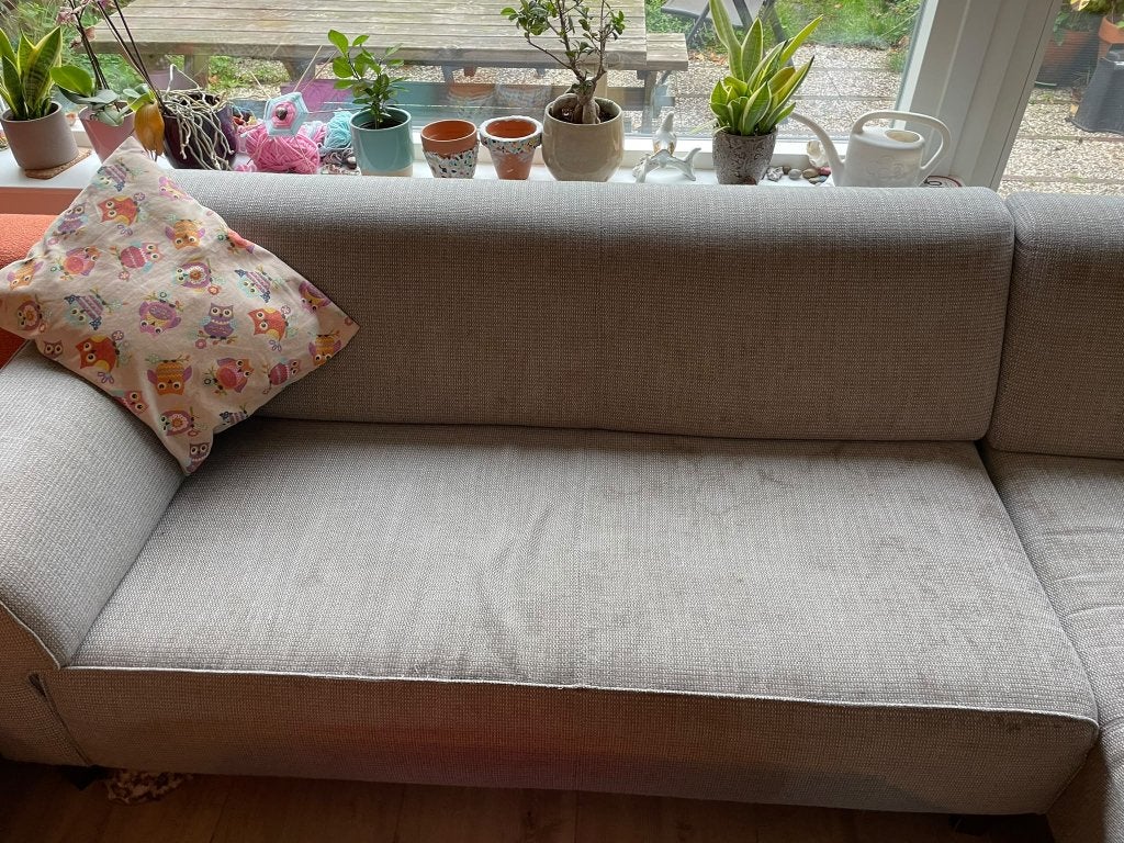 Gebruikte Bank / Chaise Longue, Ophalen, Hout, 250 tot 300 cm, Gebruikt