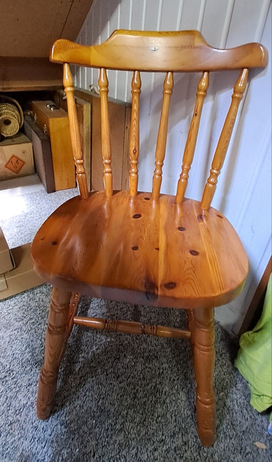Houten stoelen 4x gratis, Ophalen, Gebruikt, Bruin