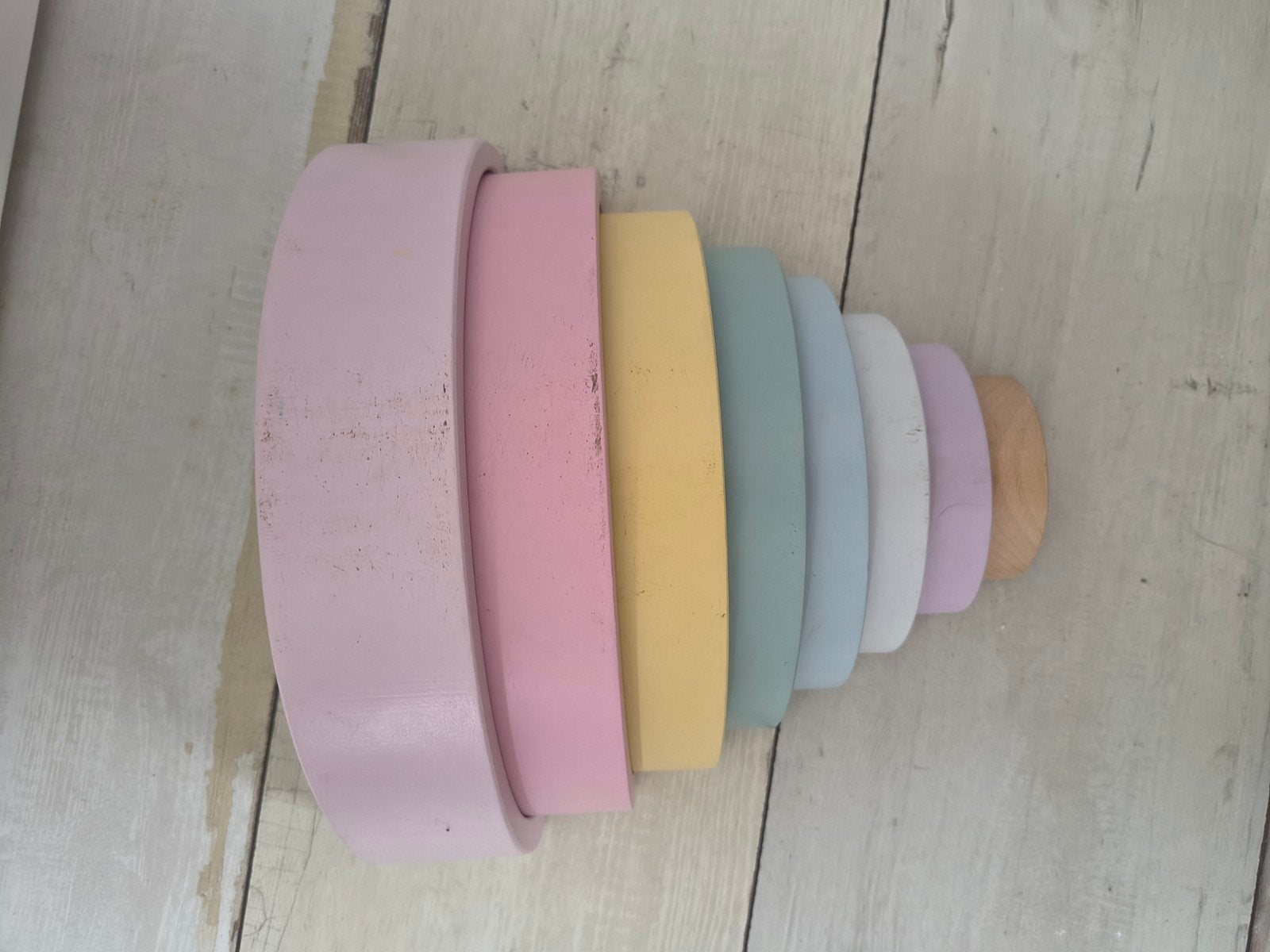 Little Dutch regenboog, Ophalen, Zo goed als nieuw