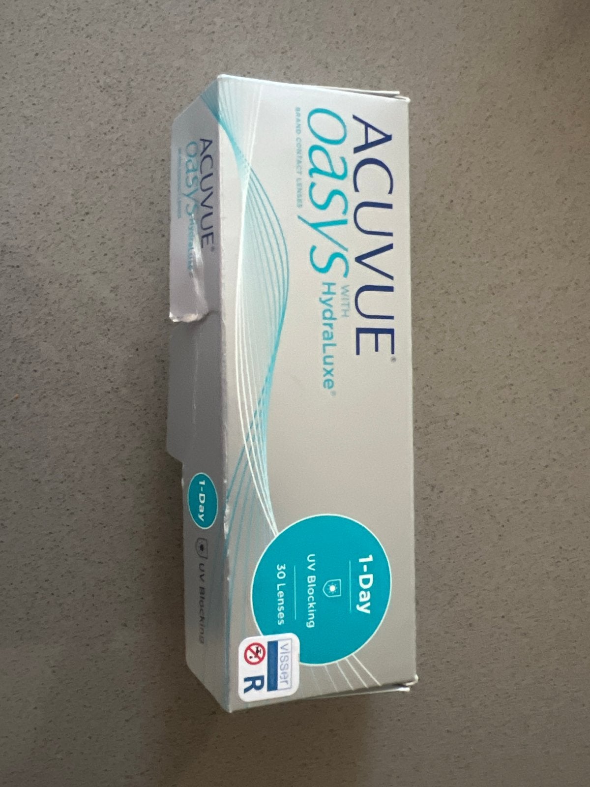 ACUVUE Oasys 1-Day contactlenzen met HydraLuxe -0.75, Ophalen, Nieuw, Zwart, Overige merken