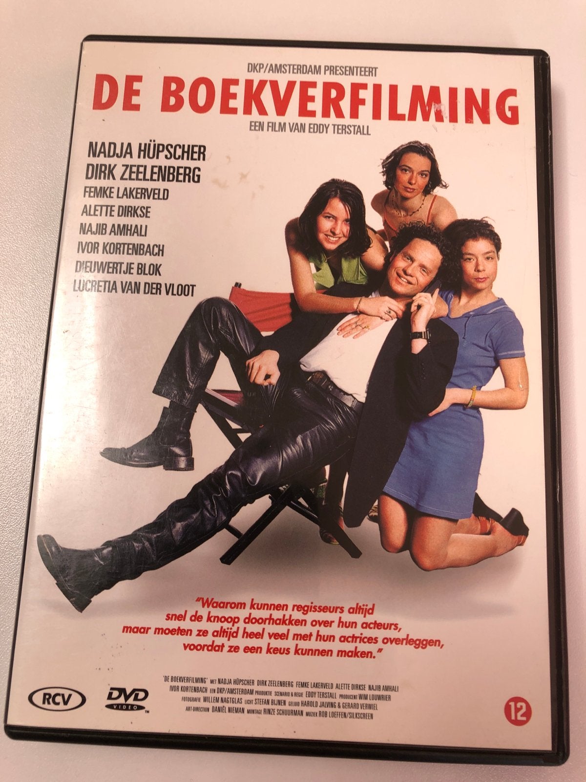 De Boekverfilming DVD - Nederlandse Komedie, Gebruikt, Vanaf 12 jaar, Inclusief doosje, Ophalen of Verzenden