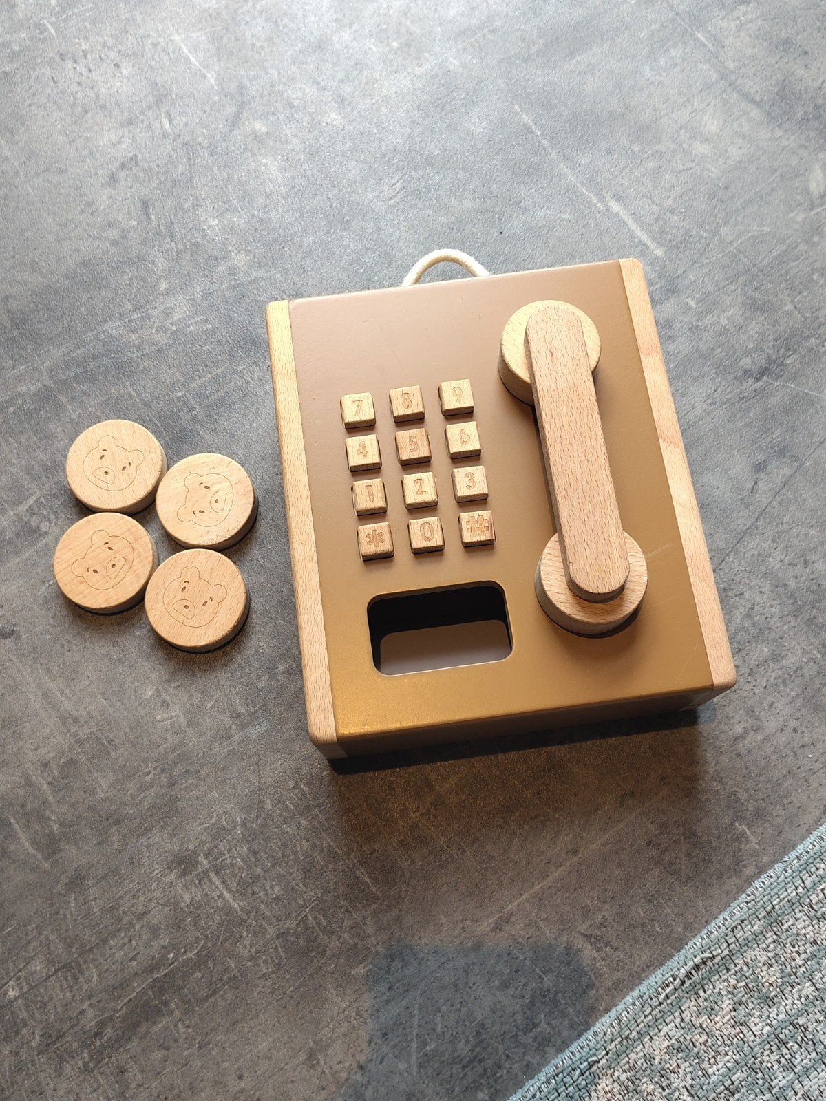 Liewood houten telefoon zo goed als nieuw, Ophalen of Verzenden, Zo goed als nieuw, Overige typen