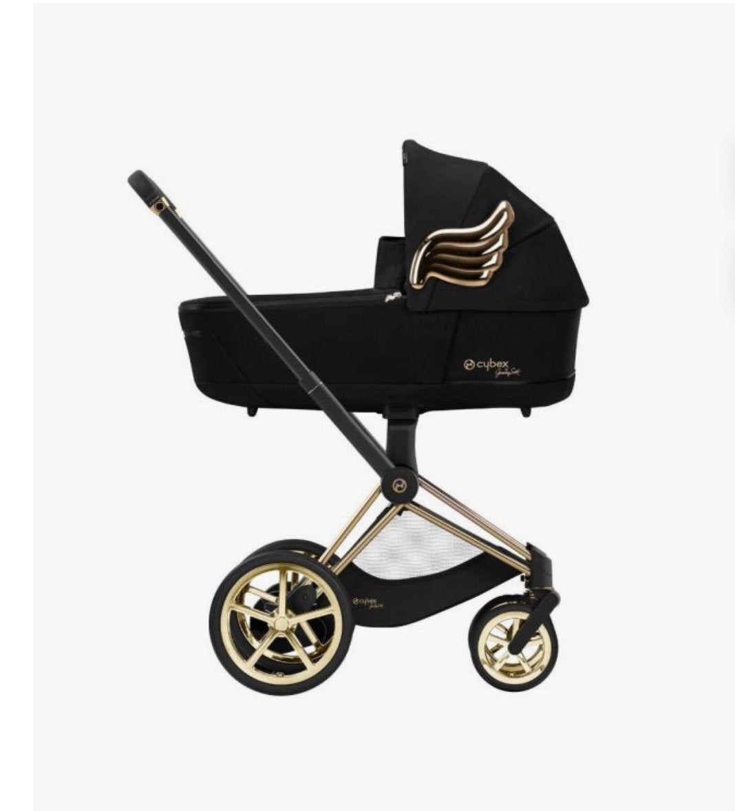 Volledige set Cybex epriam jeremy scott wings, Met autostoeltje, Ophalen of Verzenden, Zo goed als nieuw, Kinderwagen