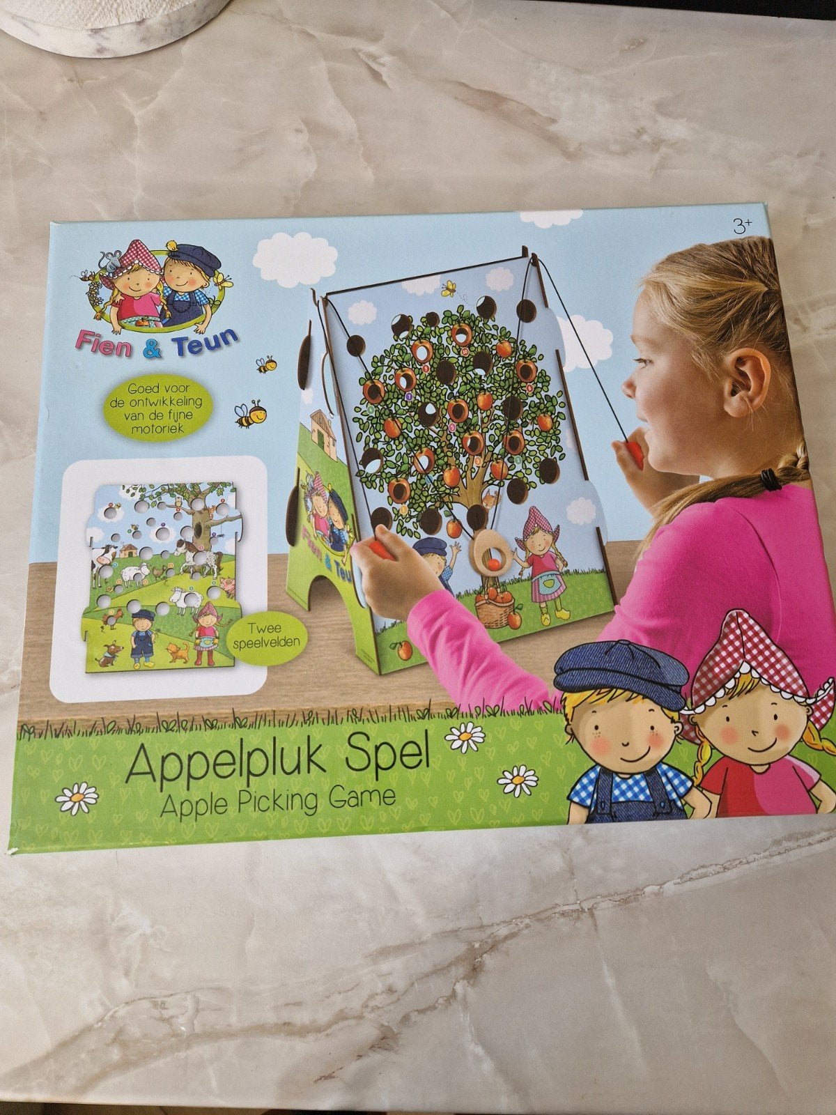 Fien en Teun Appelpluk Spel - Volledig intact, Ophalen of Verzenden, Gebruikt, Ontdekken