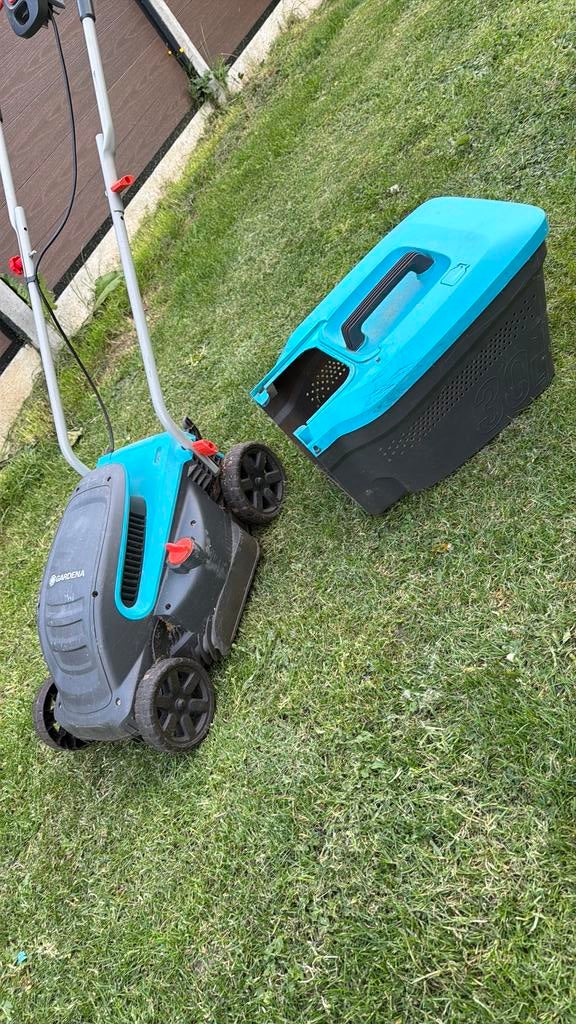 Gardena grasmaaier, Ophalen of Verzenden, Gebruikt, Elektrische grasmaaier